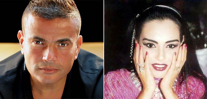 هكذا علق عمرو دياب على عودة شريهان للتمثيل