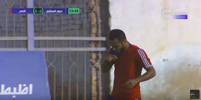 لاعب النصر بعد الصليب والسجدة : مش عايز شهرة 1 grfdz