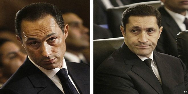 حالة واحدة تسمح لنجلي مبارك بالترشح للرئاسة 6 أبناء مبارك
