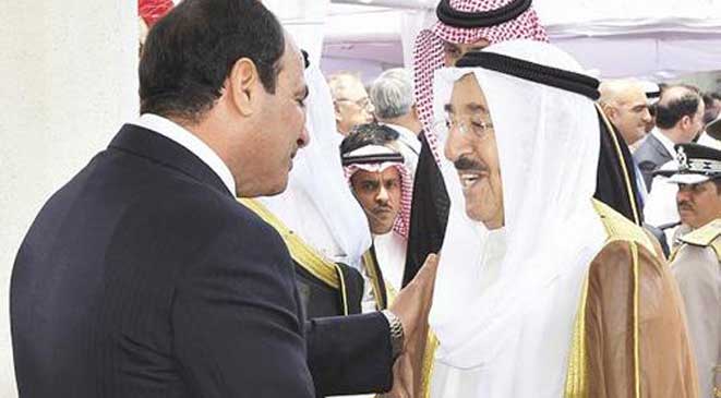 السيسي يعزي أمير الكويت في وفاة «الشيخ صُباح» 9 السيسي 12