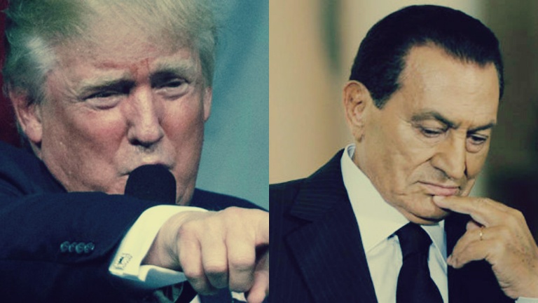 قصة هجوم شنّه دونالد ترامب على حسني مبارك: «لدي مشكلة معه» 1 ترامب 2 1