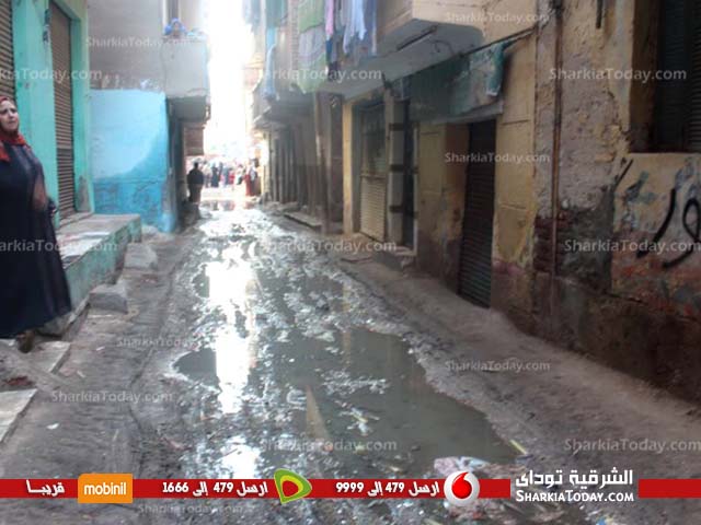 بالفيديو.. صرخة أهالى بنايوس بالزقازيق بسبب غرق منازلهم فى مياه الصرف الصحي 6 أهالي بنايوس يستغيثون بمحافظ الشرقية لإنقاذهم من الموت 6