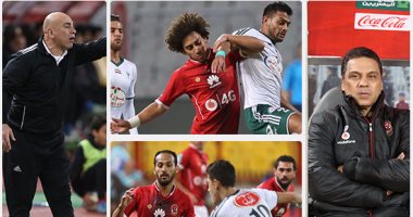 الأهلي يفوز على المصري بثلاثية وينفرد بقمة الدوري
