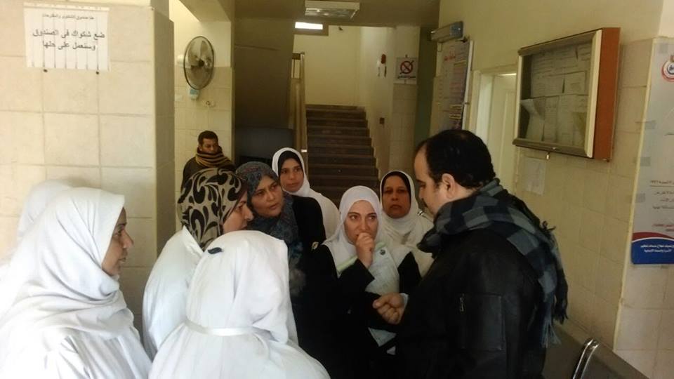 الإستعدادات النهائية لإفتتاح مركز علاج الفيروسات الكبدية ببلبيس 2