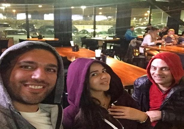 الصورة الأولى لحسن الرداد وإيمي غانم بعد الزواج