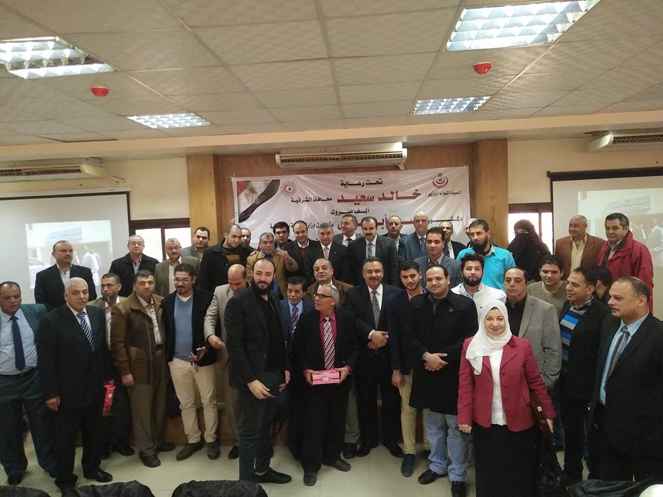 النقابة العامة لأطباء أسنان مصر تكرم وكيل وزارة الصحة بالشرقية لمجهوداته