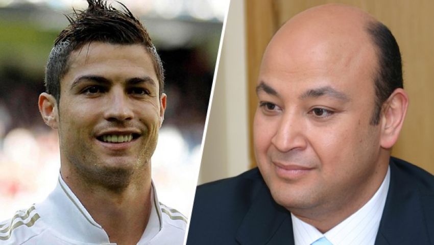 بالفيديو.. كريستيانو رونالدو يحرج عمرو أديب علي الهواء 15 كريستيانو