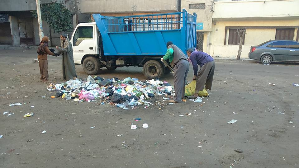 6استمرار أعمال النظافة ورفع القمامة بشوارع فاقوس
