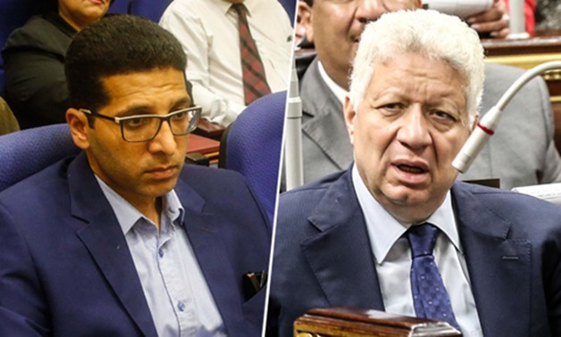 «هيثم الحريري» يكشف سبب المشادات مع «مرتضى منصور» داخل البرلمان
