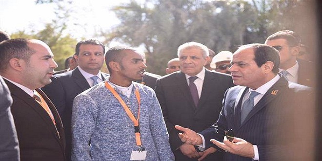 أول حوار مع الشاب الذي أحرج محافظ أسوان أمام السيسي 11 أول حوار مع الشاب الذي أحرج محافظ أسوان أمام السيسي