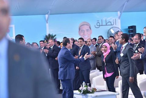 السيسي الهدف من المؤتمر الوطني مواجهة أهل الشر