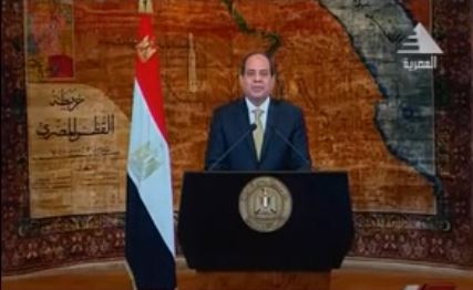 السيسي في ذكري 25 يناير
