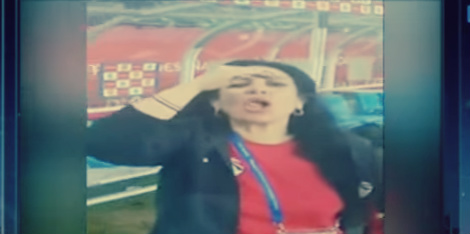 بالفيديو.. زغرودة المنسقة الإعلامية لبعثة منتخب مصر تفاجئ اللاعبين: «محستش بنفسي» 17 زغروطة
