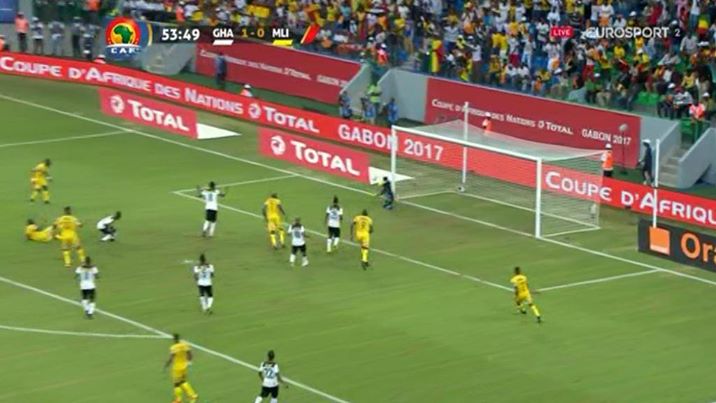 غانا يتأهل علي حساب مالي في بطولة كأس إفريقيا