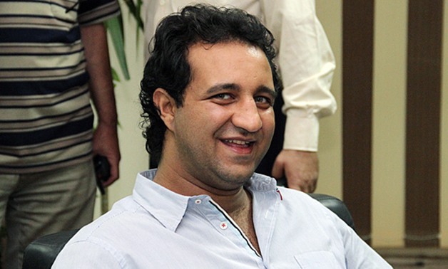أحمد مرتضى يهنئ لاعبى الإنتاج الحربي بعد الفوز على الزمالك 15 احمد مرتضى