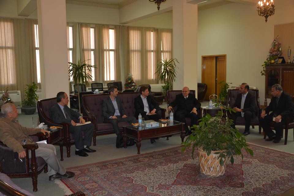 رئيس جامعة الزقازيق يستقبل وفد ألماني 1 رئيس جامعة الزقازيق يستقبل وفد ألماني