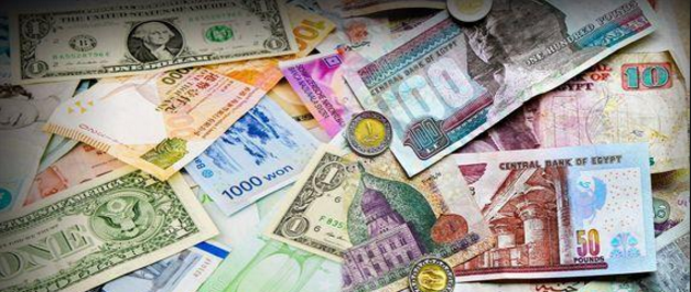 تفاوت في سعر العملات ..اليورو يواصل استقراره و 4 عملات أخري تتراجع 3 عملات