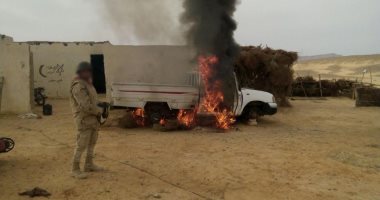 مدير المخابرات الحربية: تصفية 500 إرهابى خلال «حق الشهيد» شمال سيناء 3 مدير المخابرات الحربية