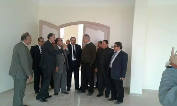 وفد من جامعة الزقازيق يتفقد فرع الجامعة الجديد بمركز فاقوس 3