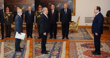 السيسي يتسلم أوراق 7 سفراء جدد بينهم الأردن وإثيوبيا2