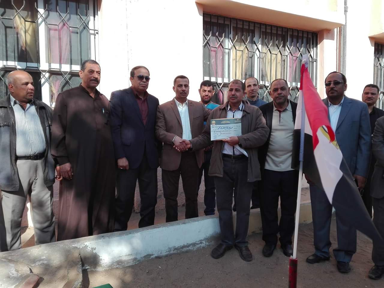 بالصور.. «الصالحية التعليمية» تكرم المتفوقين بمدرسة أم العلو 2