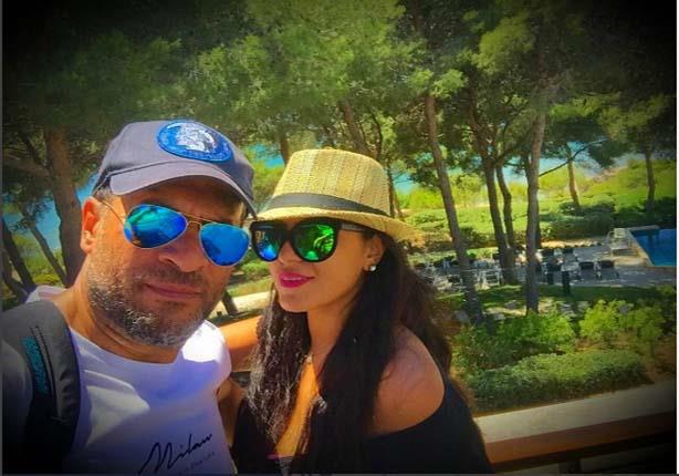 بالصور.. زوجة ماجد المصري تحتفل بعيد ميلاده والجمهور يشيد بجمالها 1