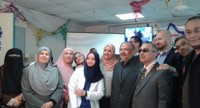 حفل تقاعد رئيس قسم النساء بمستشفى القنايات 1 حفل تقاعد