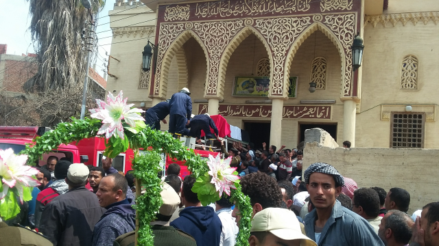 3تشييع جنازة الشهيد «عيد محمد عبد الكريم إبراهيم» ابن قرية الشراقوة بديرب نجم