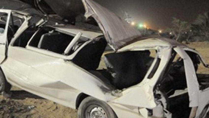 إصابة 12 شخصًا في انقلاب ميكروباص بصان الحجر 1 انقلا