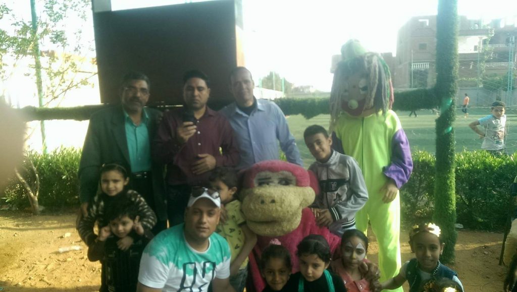 .. مؤسسة «إنسان» تنظم حفل الطفل السعيد بقرية شوبك بسطة بالزقازيق 1