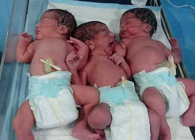صبرت 8 سنوات فعوضها الله بثلاثة توائم