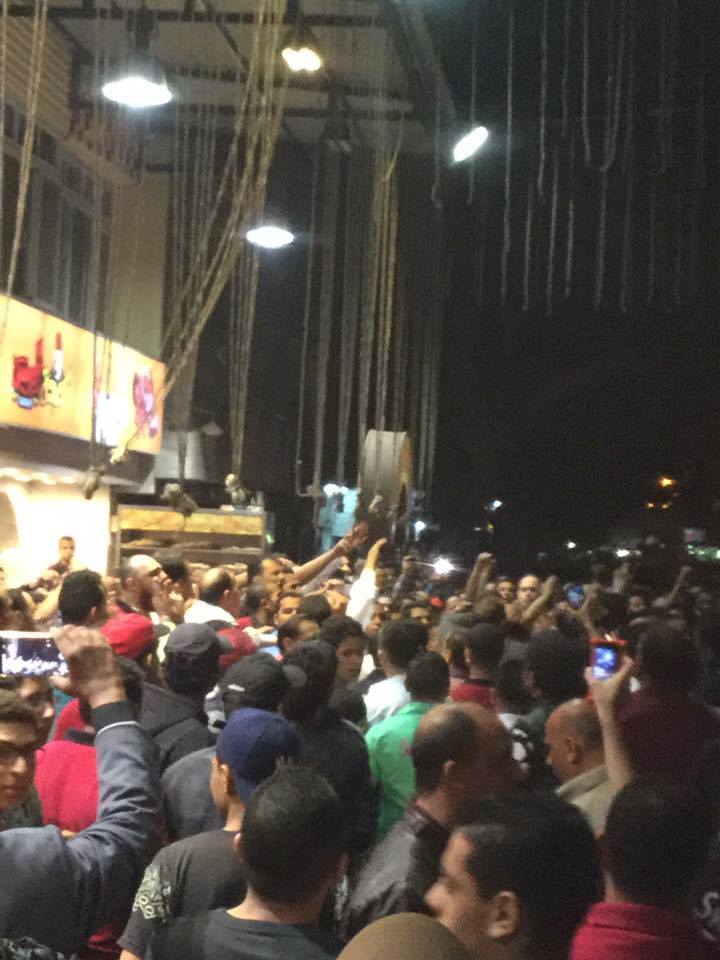 مداهمة الأمن لمحل كبدة البرنس بأمبابة 2