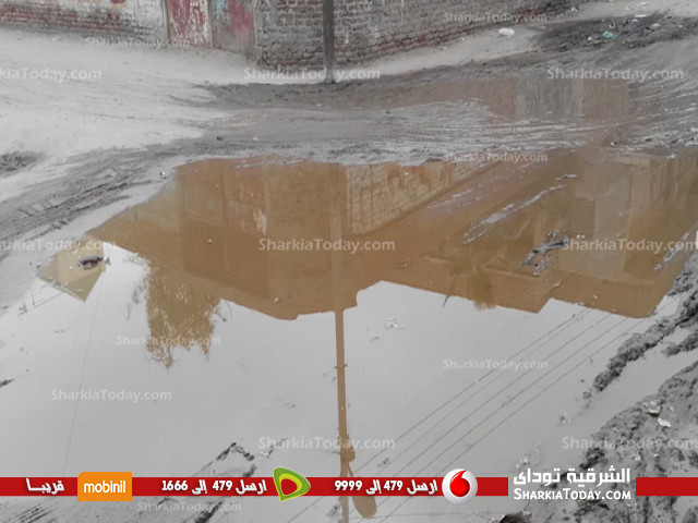 بالفيديو.. شوارع فاقوس تغرق في مياه الصرف الصحي 1 مياه الصرف الصحي تغرق شوارع فاقوس