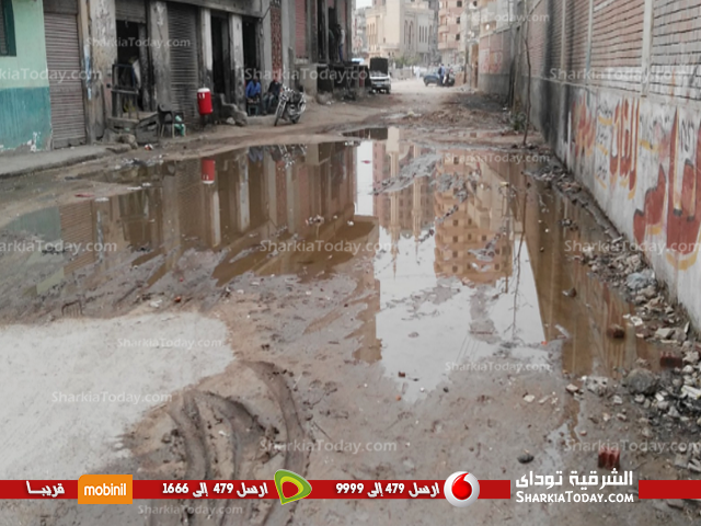 بالفيديو.. شوارع فاقوس تغرق في مياه الصرف الصحي 3 مياه الصرف الصحي تغرق شوارع فاقوس10