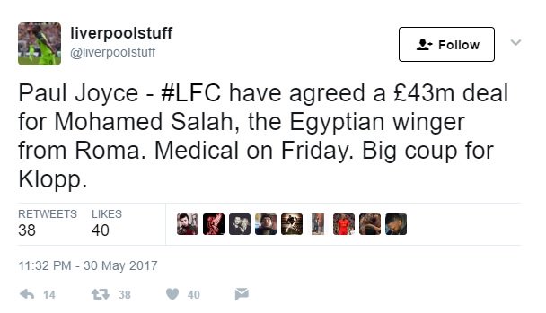 ليفربول يوافق على ضم محمد صلاح مقابل «مليار» جنيه مصرى 2 55539 %D8%AC%D9%88%D9%8A%D8%B3 %D9%8A%D8%A4%D9%83%D8%AF %D8%A7%D9%82%D8%AA%D8%B1%D8%A8 %D8%B5%D9%84%D8%A7%D8%AD %D9%85%D9%86 %D9%84%D9%8A%D9%81%D8%B1%D8%A8%D9%88%D9%84