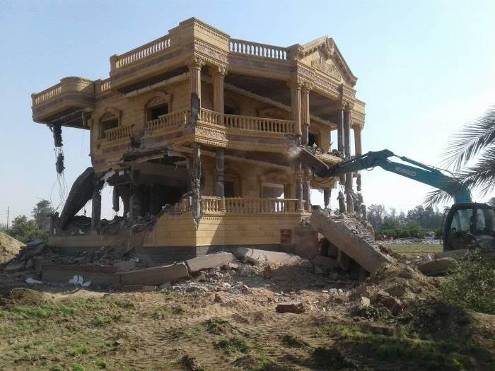 مدير أمن الشرقية : تمكنا من إزالة قصر أكبر تاجر مخدرات مقام على 10 أفدنة 14 أمن الشرقية