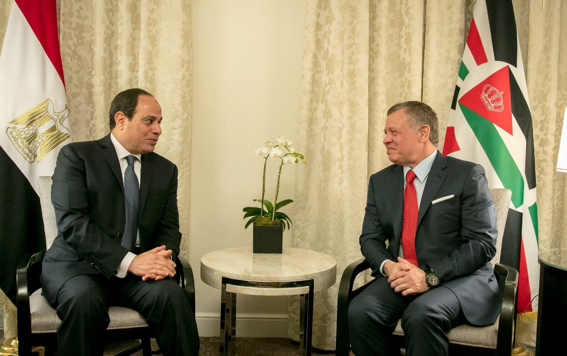 الرئيس السيسي والعاهل الأردني يصلان قصر الاتحادية لعقد القمة الثنائية 17 الرئيس السيسى والعاهل الأردنى يصلان قصر الاتحادية لعقد القمة الثنائية