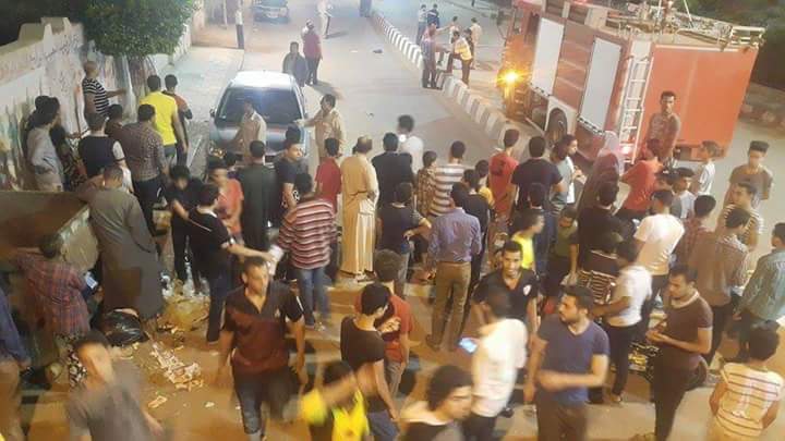 نيابة ديرب نجم تطلب تحريات الأمن الوطنى حول العبوة الهيكلية 15 ذعر في ديرب نجم بعد العثور على جسم غريب أمام المحكمة 1