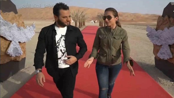هكذا استقبل رامز جلال «نيللي كريم» في رامز تحت الأرض 1 199