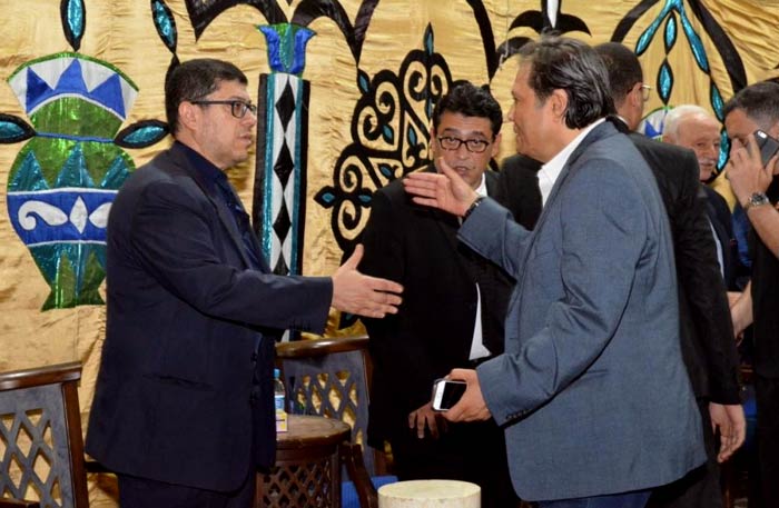 عزاء والدة المنتجين لؤي ووائل عبد الله .. أحمد السقا وكريم عبد العزيز بين الحضور 1 ripmkh018