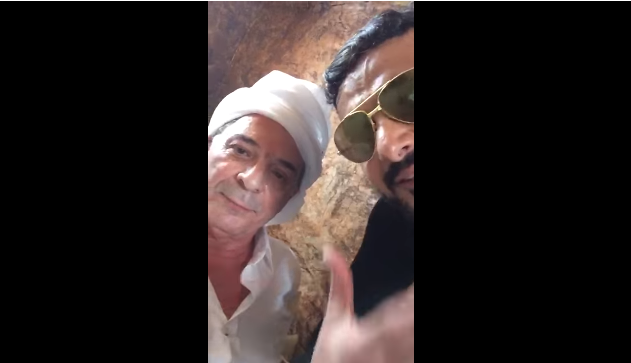 رامز جلال ينشر فيديو مع محمود حميدة من كواليس حلقته في رامز تحت الأرض 8 yrt