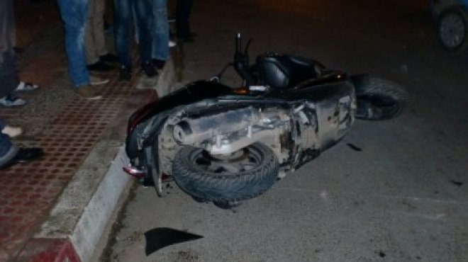 أمين شرطة وطالبين أخرين في حادث تصادم بكفر صقر