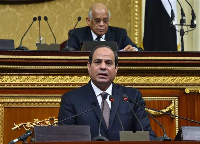رئيس إسكان النواب: السيسي عسكري يعرف قيمة كل ذرة رمل من أرض الوطن 11 السيسي في مجلس النواب