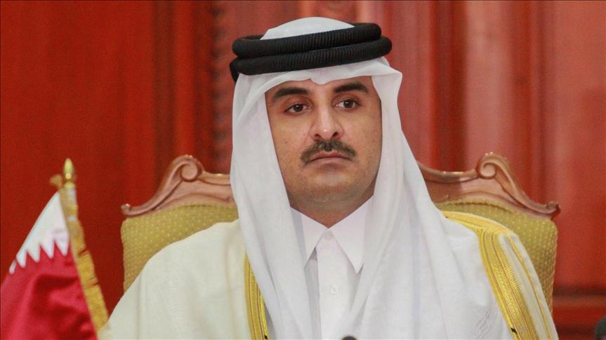 بالفيديو .. الجزيرة تقطع خطاب أمير قطر بعد لحظات من البث