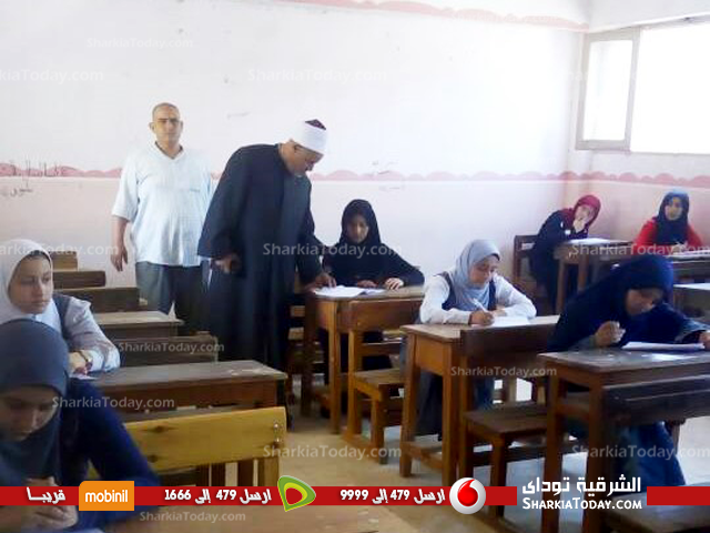 رئيس قطاع المعاهد الأزهرية يتفقد امتحانات الثانوية ببلبيس 2 رئيس قطاع المعاهد الأزهرية يتفقد امتحانات الثانوية ببلبيس
