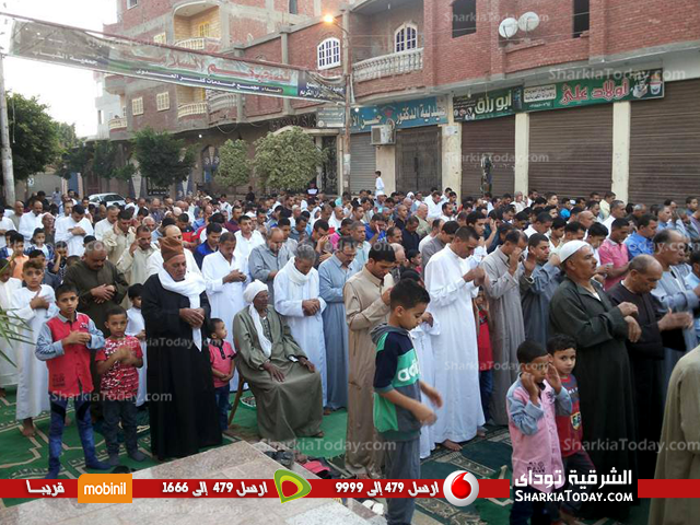 شعائر صلاة العيد من كفر العدوي بفاقوس 1 شعائر صلاة العيد من كفر العدوي بفاقوس 2