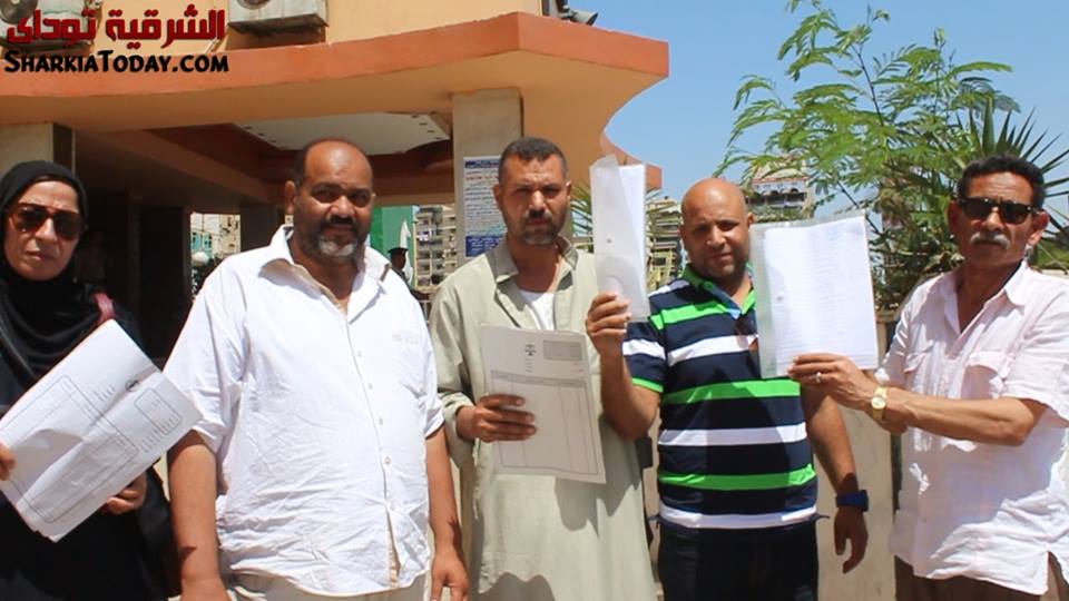وقفة احتجاجية لأهالى هيها بسب هدم بيوتهم 4