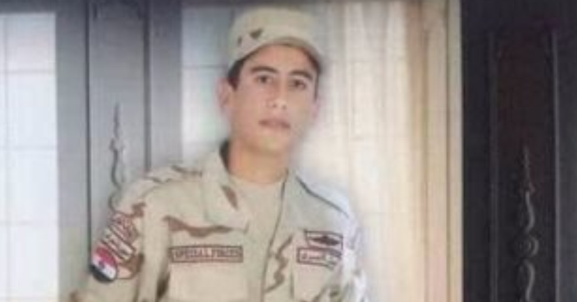 أهالي الحسينية يستعدون لتشييع جثمان أحمد علي شهيد هجوم رفح 1 أحمد علي