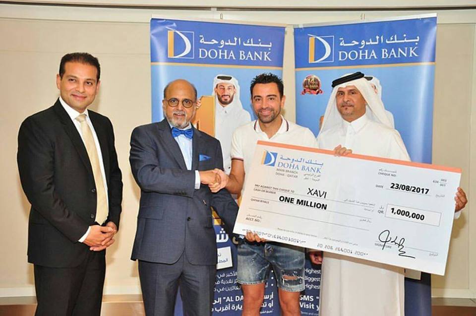 لاعب شهير يفوز بسحب عشوائي على مليون ريـال قطري 1 21106831 1852612445037657 8109703671726774338 n