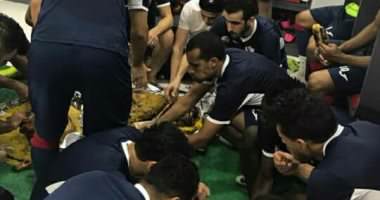 الزمالك يستعد للداخلية بوليمة حازم إمام 2 201709150843314331